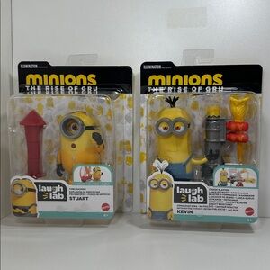 minions laugh lab Stuart and Kevin